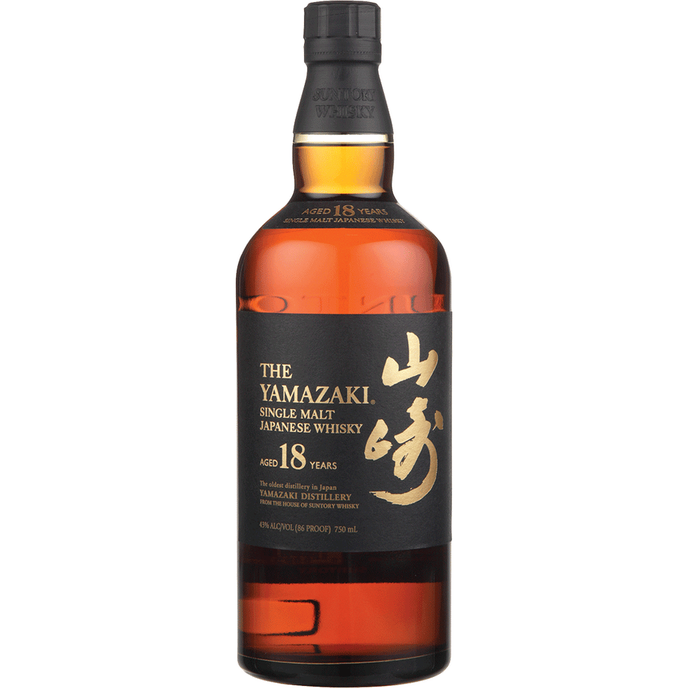 THE YAMAZAKI 18 YEARS シングルモルトウイスキー The Yamazaki 18 Year Single Malt Whisky | Total Wine & More