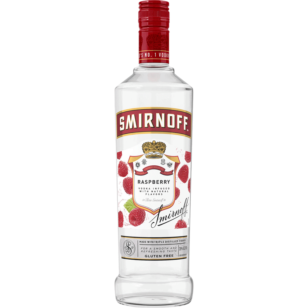 Smirnoff Raspberry Vodka 750ml