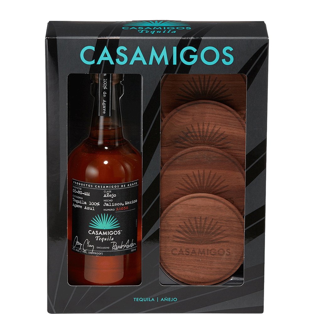 Casamigos Anejo with Coasters Gift 750ml Btl