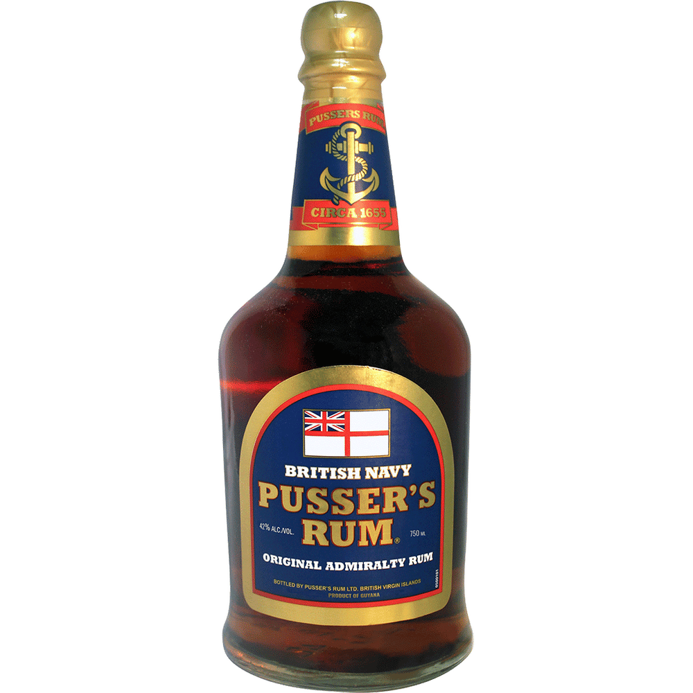 Pusser's British Blue Label Rum 750ml