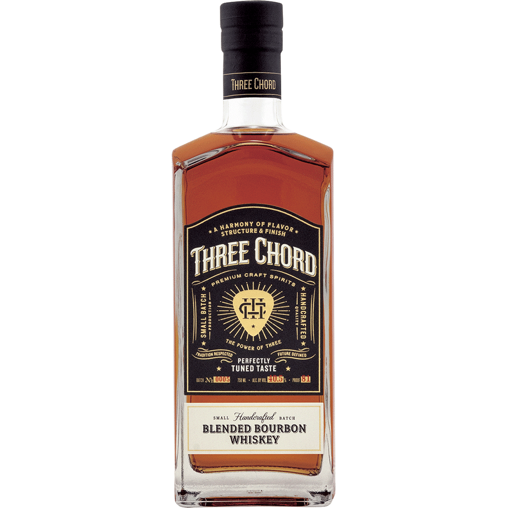 Three Chord Blended Bourbon Whiskey  750ml