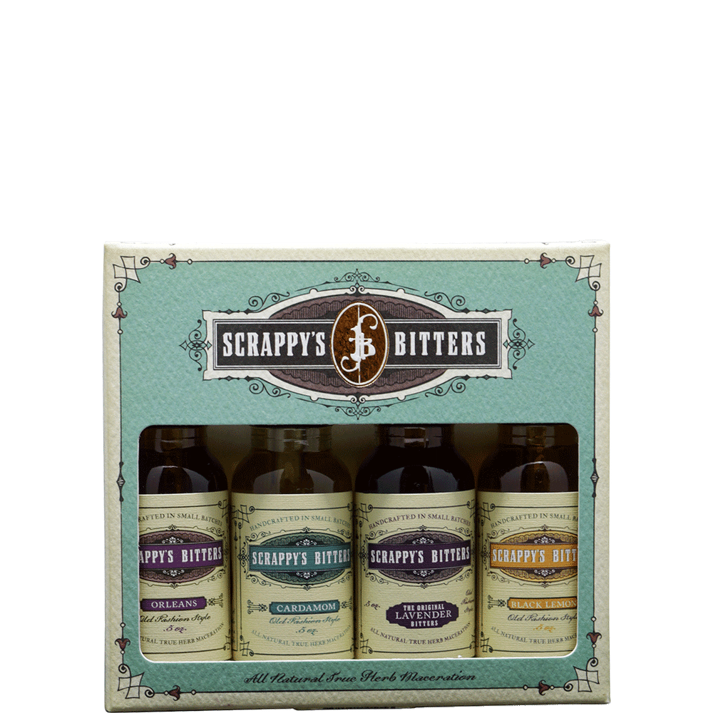 Scrappy's Bitters Classic Sampler Pack gift pack