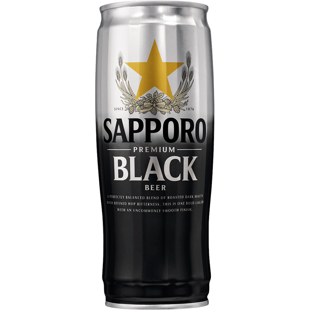 Sapporo Premium Black 22oz Can