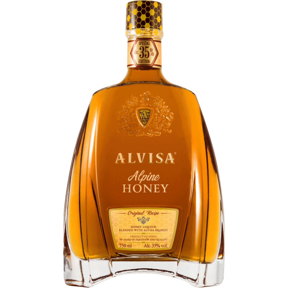 Alvisa Alpine Honey Liqueur Blended with Alvisa Brandy Total Wine & More