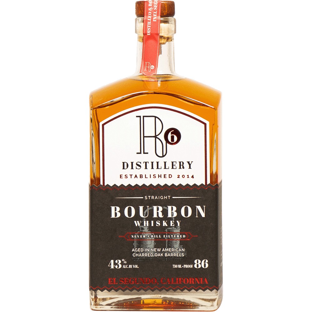 R6 Bourbon Whiskey 750ml