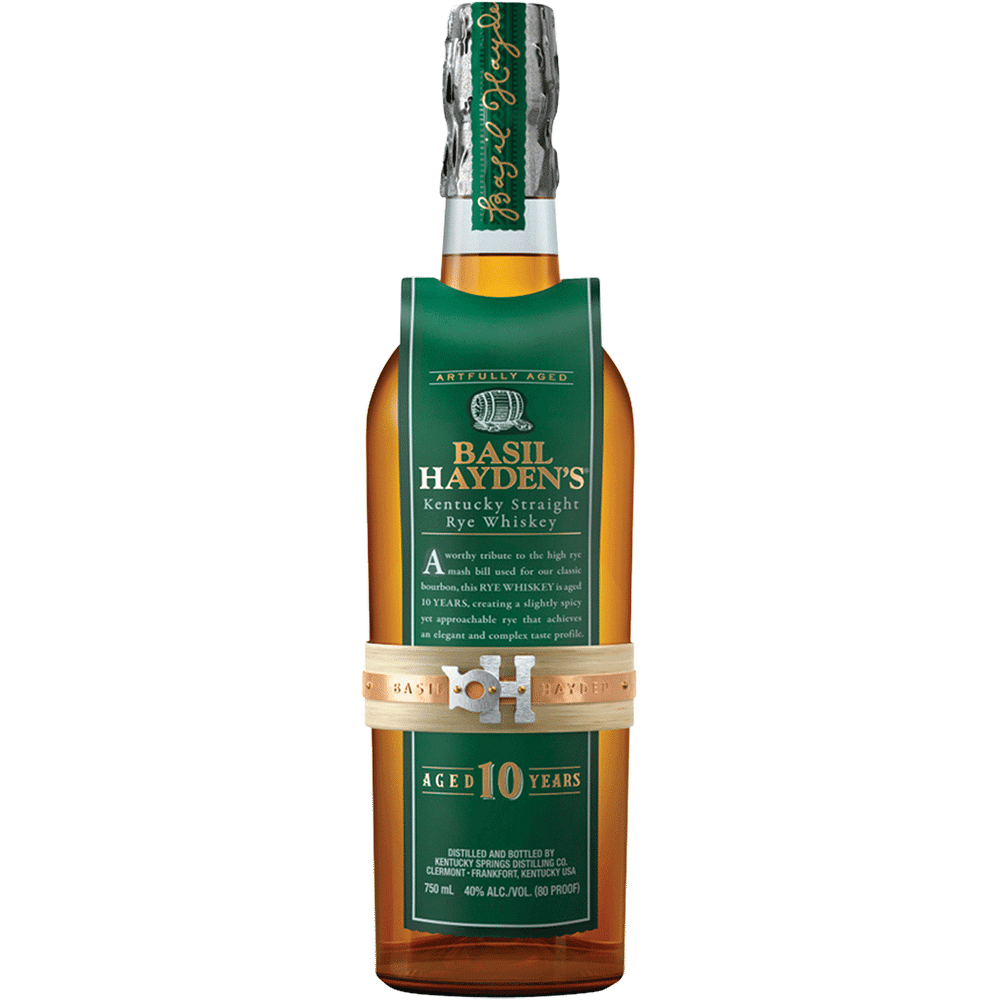 Basil Hayden 10 Yr Rye Whiskey 750ml