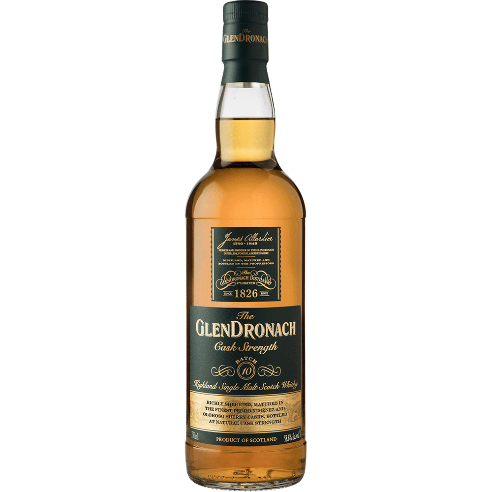 Glendronach Cask Strength Batch 10 Single Malt Scotch