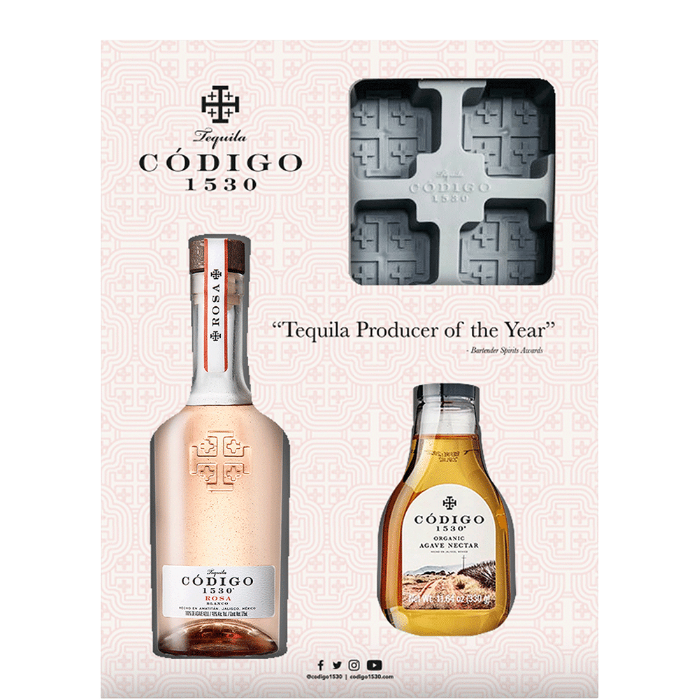 Codigo 1530 Tequila Perfect Pairing (Blanco & Rosa Blanco) 75cl –
