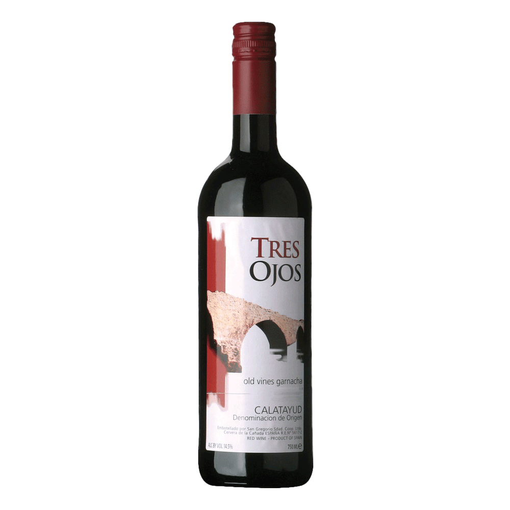 Tres Ojos Calatayud Old Vines Garnacha 750ml