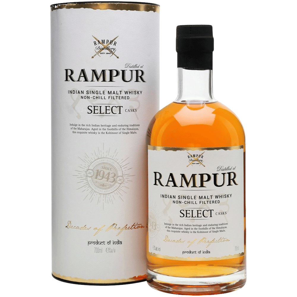 Kinderen zaad spelen Rampur Indian Single Malt Whisky | Total Wine & More