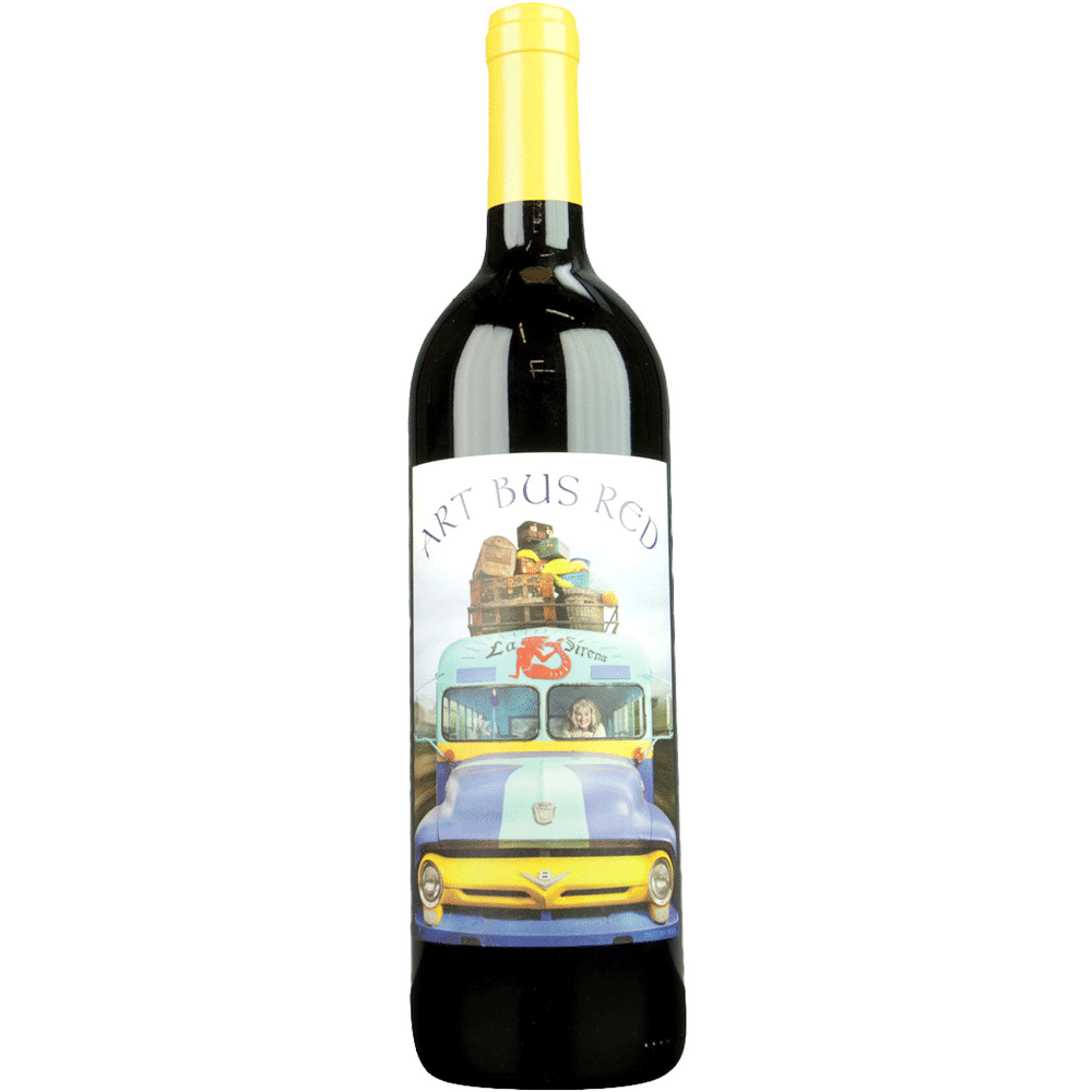 La Sirena Art Bus Red Total Wine & More