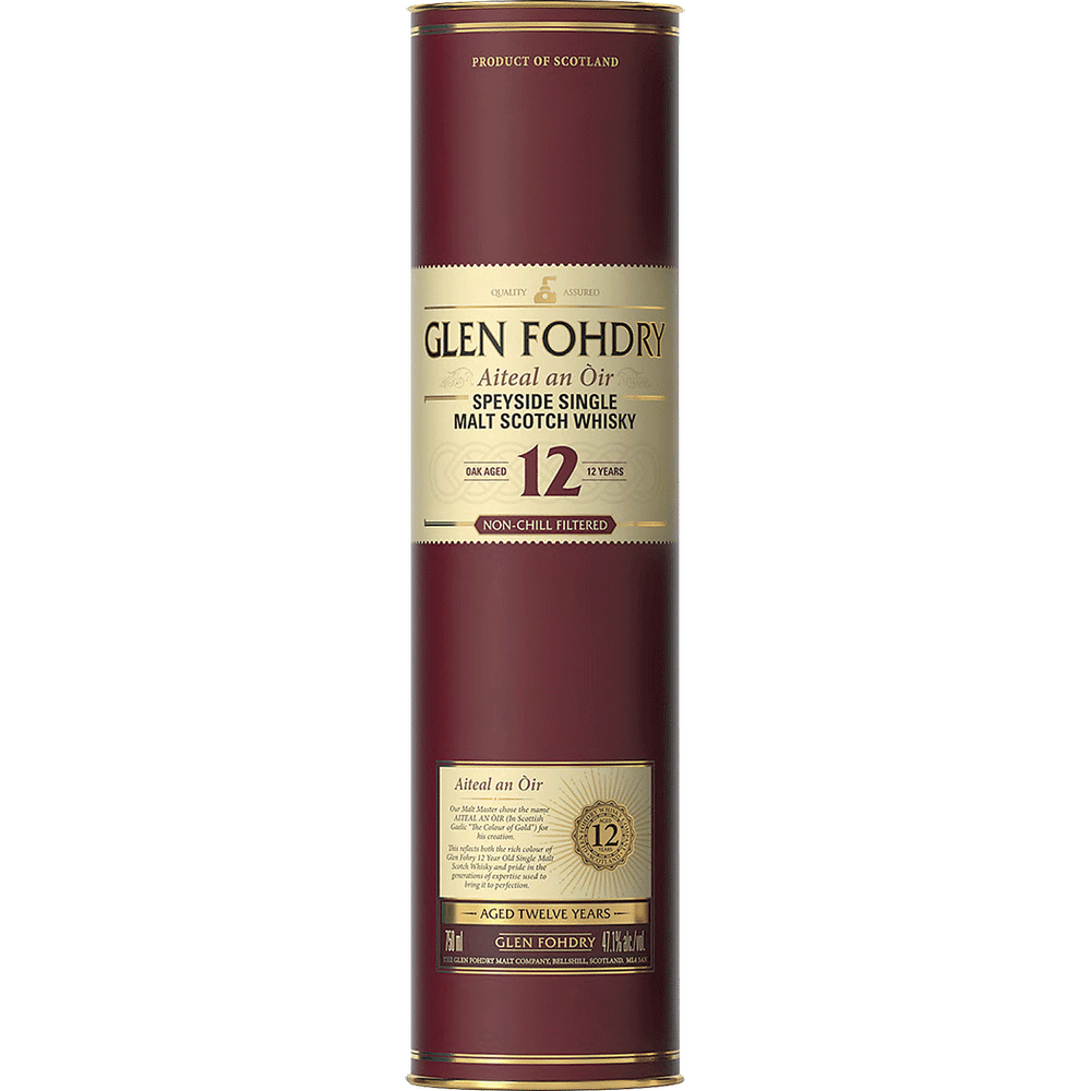 Glen Fohdry 12Yr Speyside Single Malt Scotch Whisky 750ml