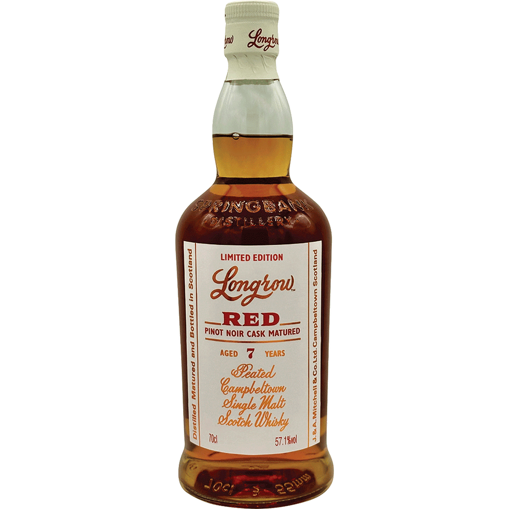 訳あってお買い得！30～80％OFF Longrow Red Wine Total | Scotch Cask Noir Pinot Year 7 ウイスキー