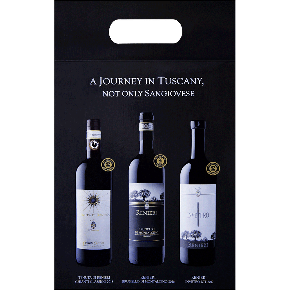 Renieri Tuscany Experience Gift Box 3-750ml bottles