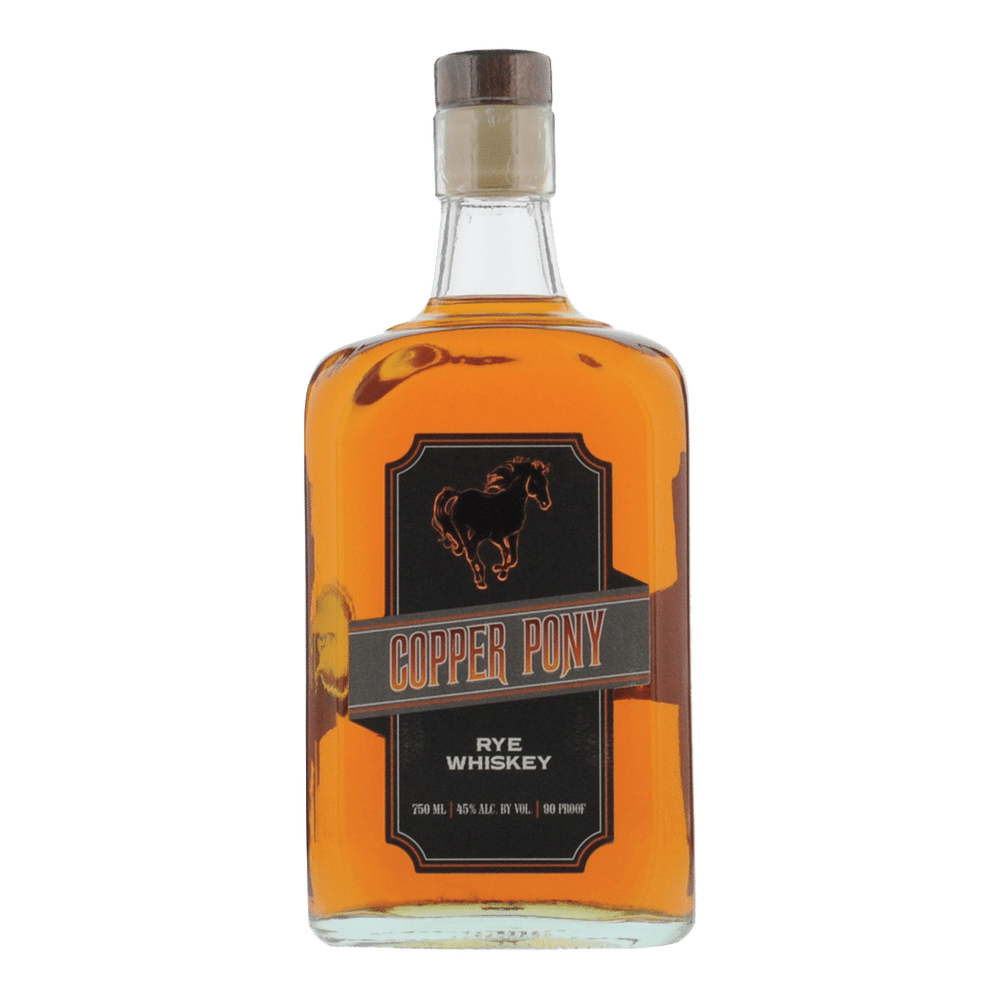 Copper Pony Rye Whiskey 750ml