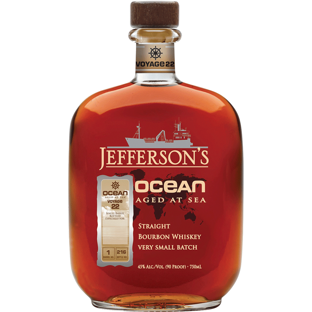 Jefferson's Ocean Aged at Sea Wheated Bourbon Barrel Pick