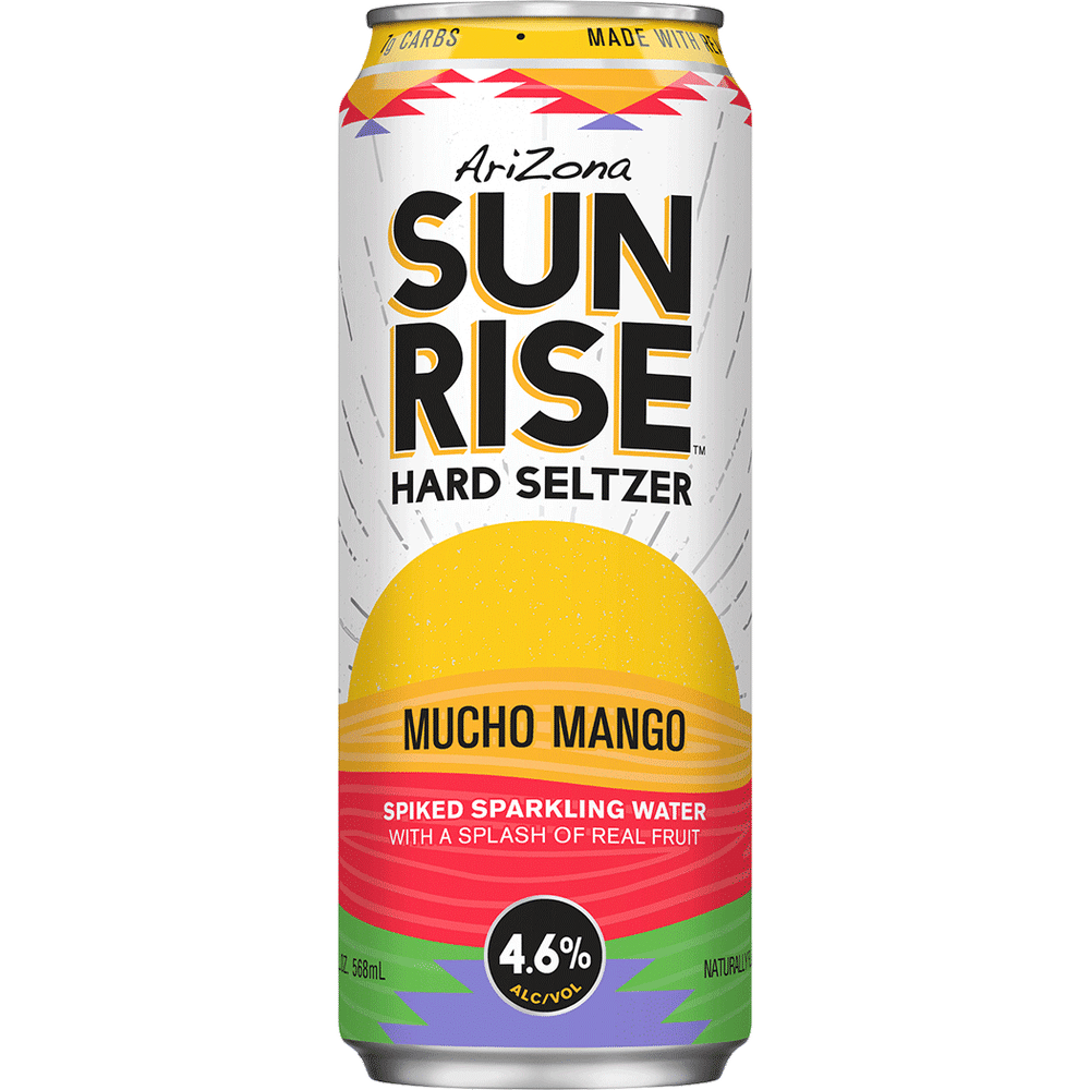 Arizona Sunrise Mucho Mango Hard Seltzer 19.2oz Can