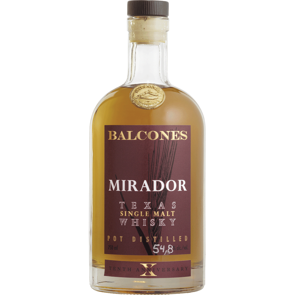 Balcones Mirador Single Malt Whiskey Total Wine & More