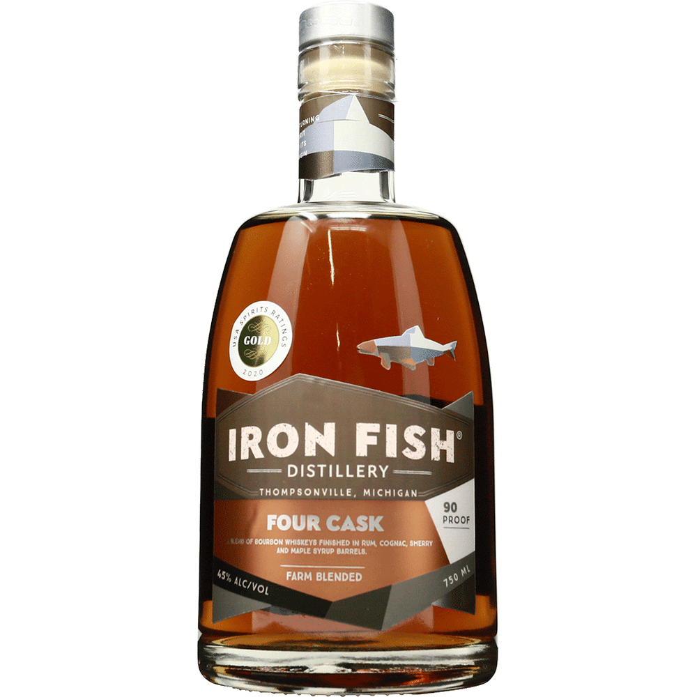 Iron Fish Four Cask Bourbon 750ml