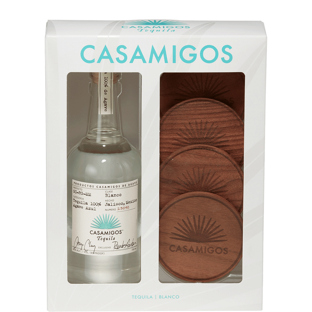 Casamigos Blanco with Coasters Gift