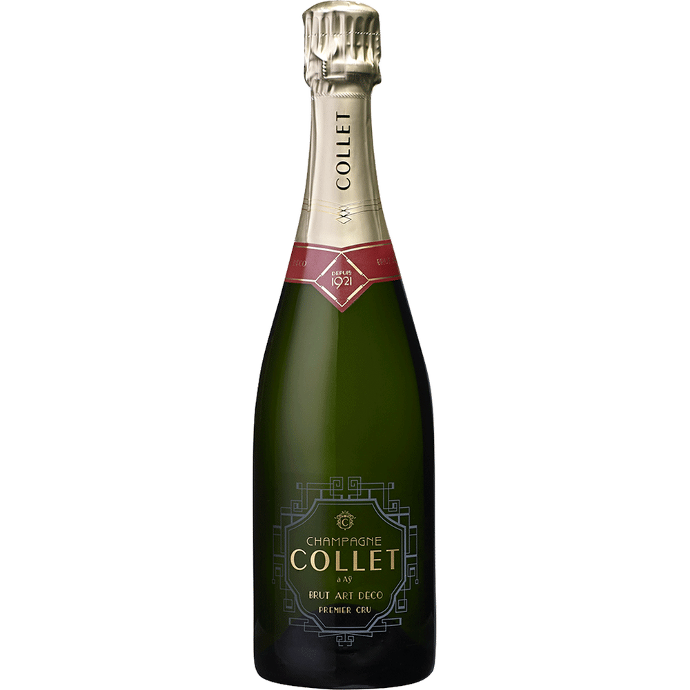COLLET高級シャンパーニュ Champagne Collet Brut Art Deco Premier Cru | Total Wine & More