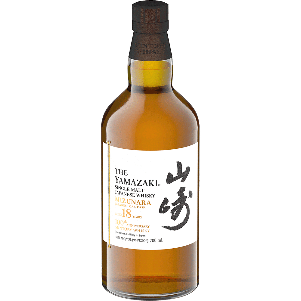 Yamazaki Mizunara Japanese Whisky 18Yr 100th Anniversary Edition
