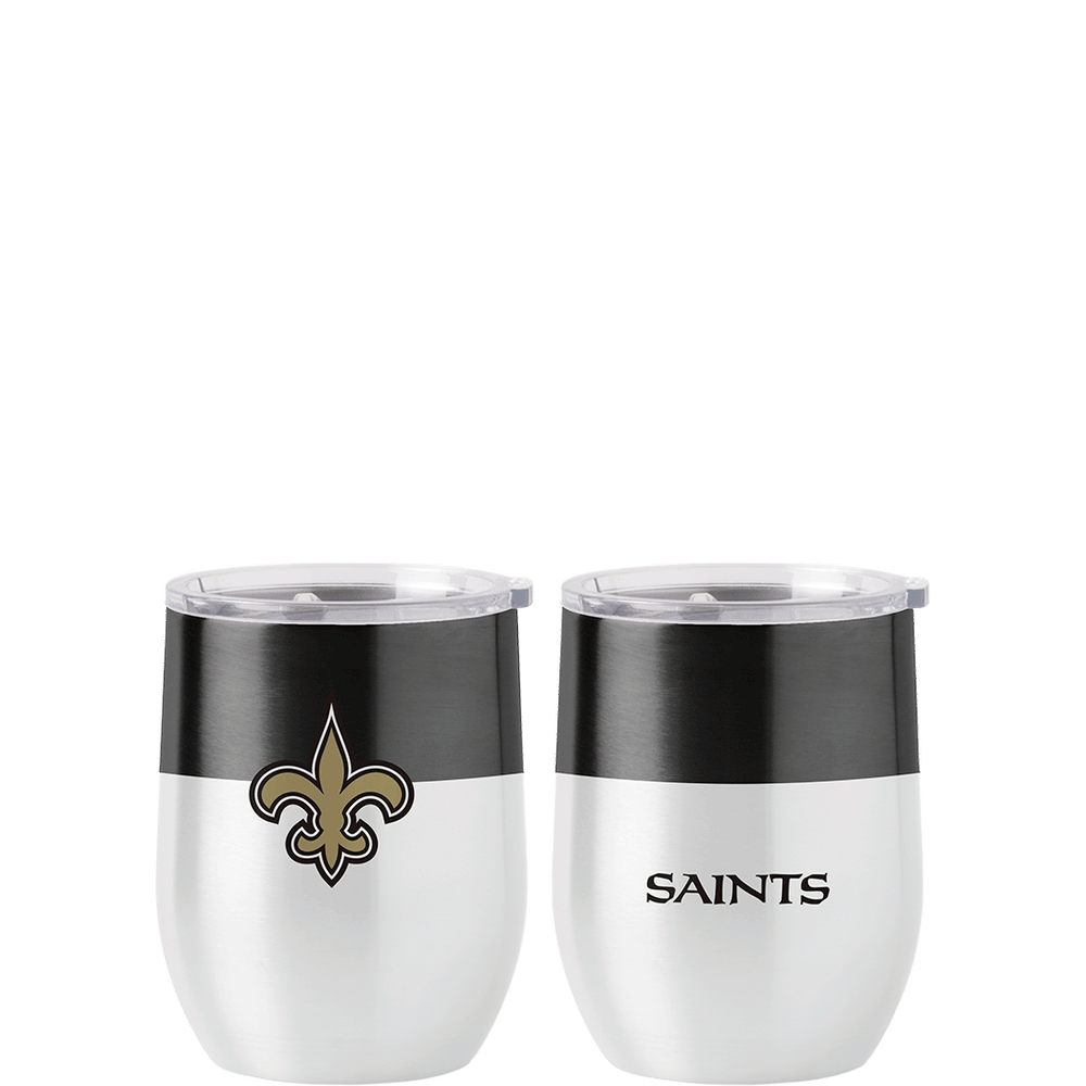 New Orleans Saints 16oz Stainless Stemless Wine Glass Total Wine & More
