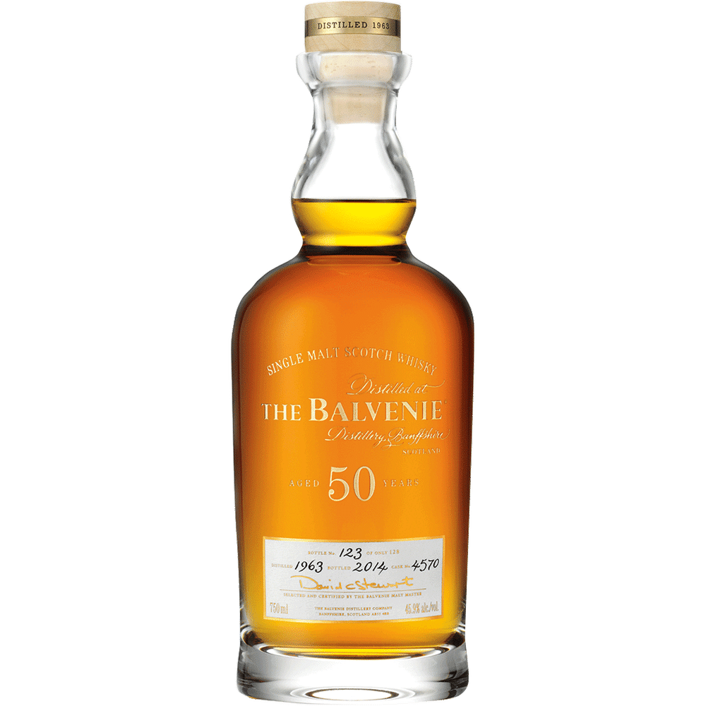 The Balvenie 50 Year Old Single Malt Scotch Whisky 750ml