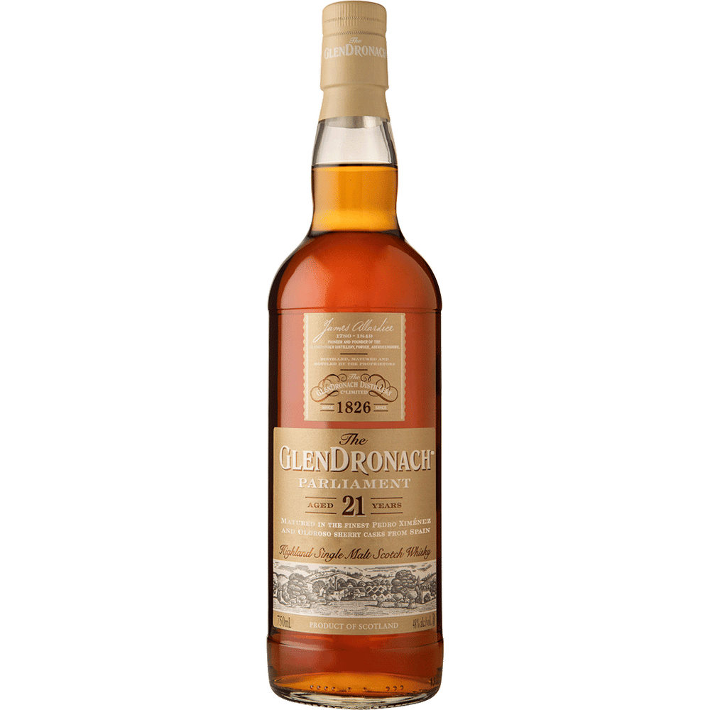 Glendronach 21 Year Parliament Single Malt Scotch Whisky 750ml
