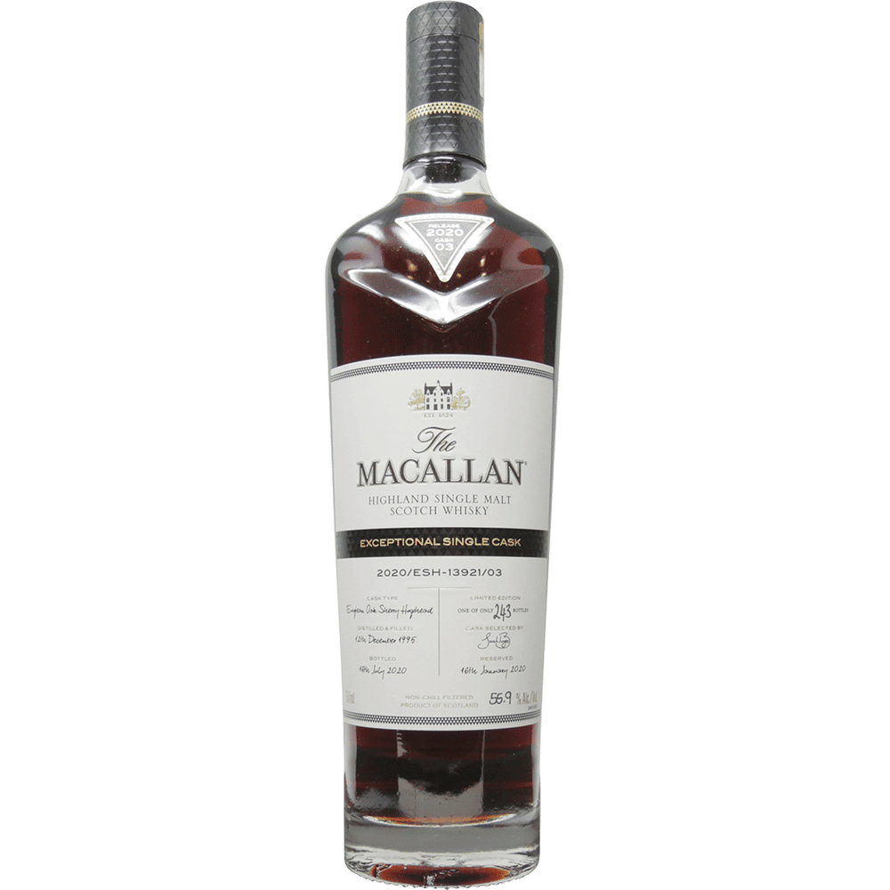 Macallan Exceptional Single Cask 13921 Gold | Total Wine Macallan Exceptional Single Cask 13921 Gold | Total Wine