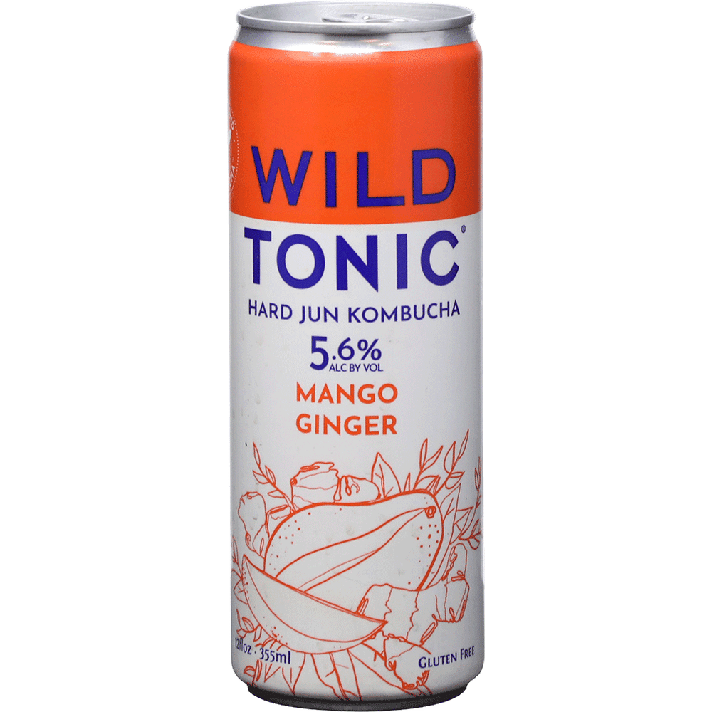 Wild Tonic Kombucha Mango Ginger Total Wine & More