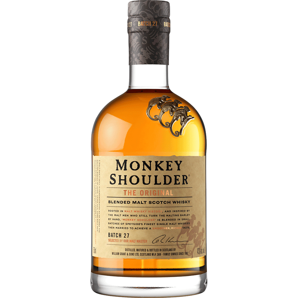 Monkey Shoulder Blended Malt Scotch Whisky 750ml