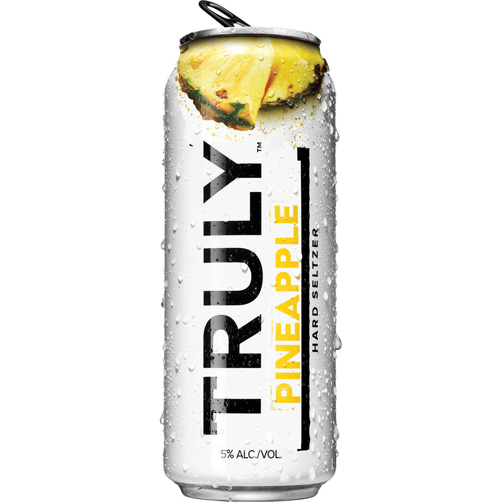 TRULY Pineapple Hard Seltzer 24oz Can