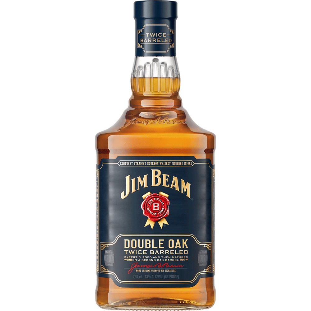 Jim Beam Double Oak Bourbon Whiskey 750ml