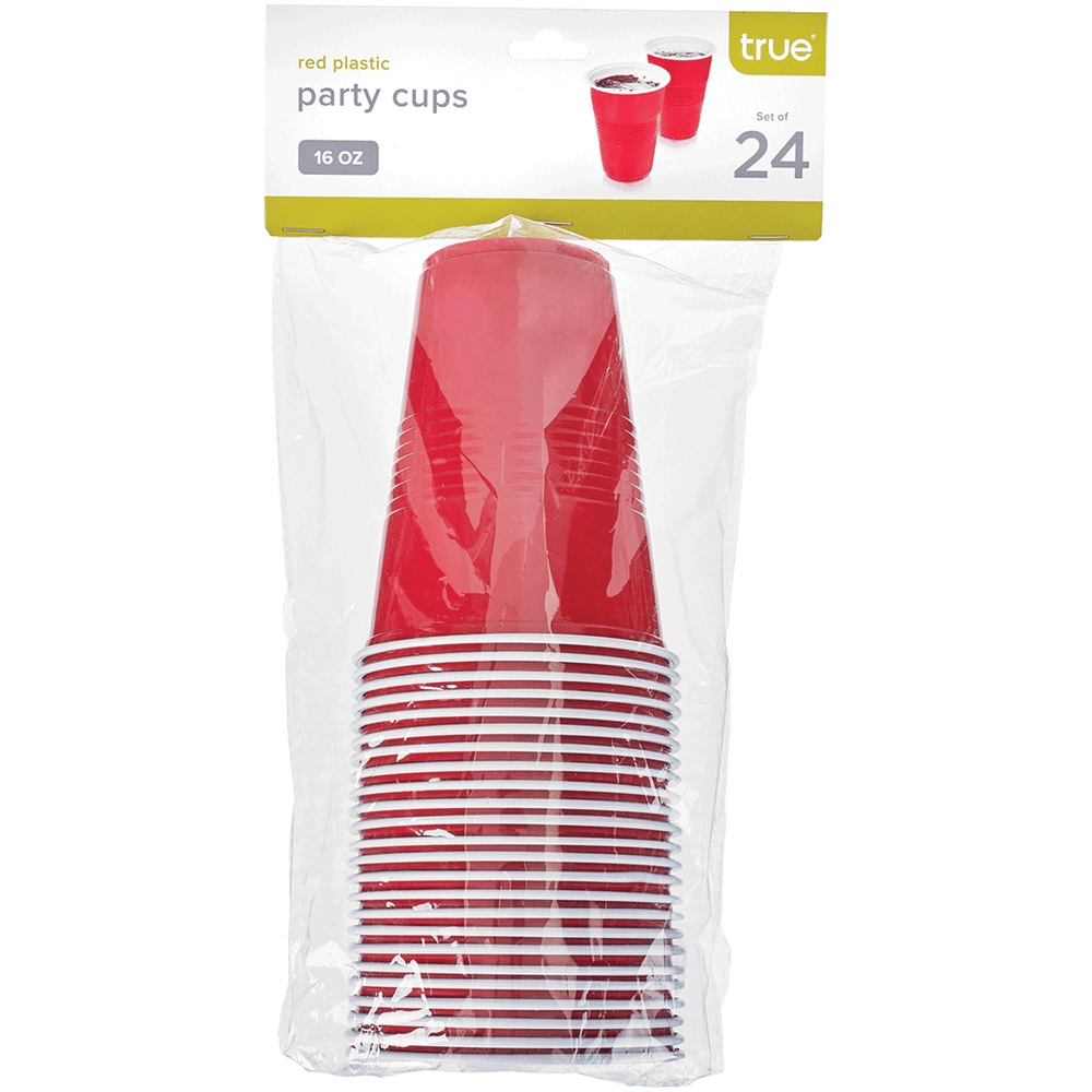 16oz Red Party Cups 24pk Total Wine & More