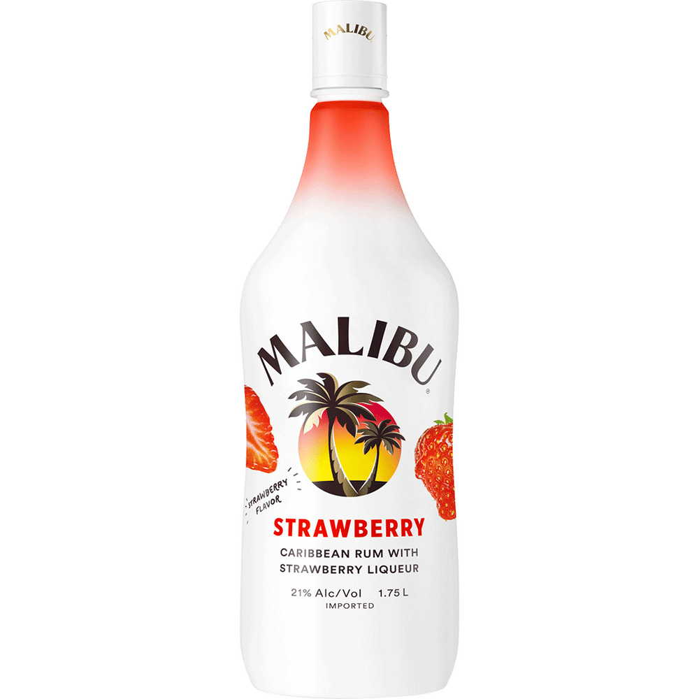Malibu Strawberry Rum 1.75L