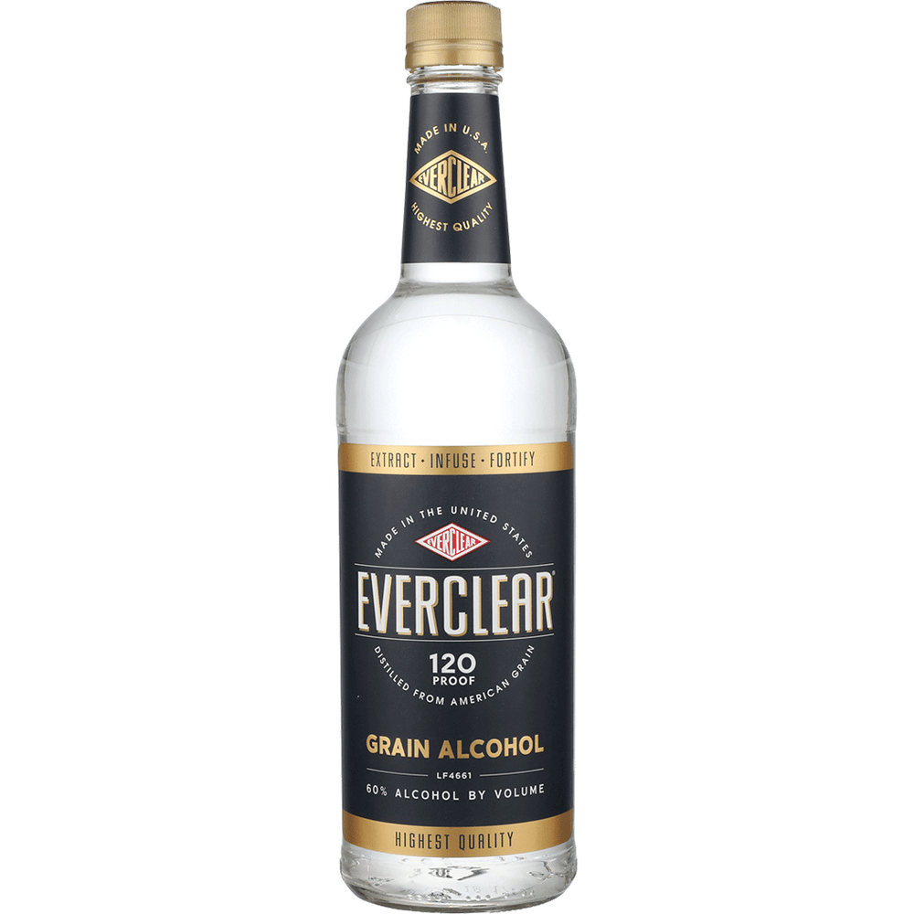 Everclear Grain Alcohol 120 750ml