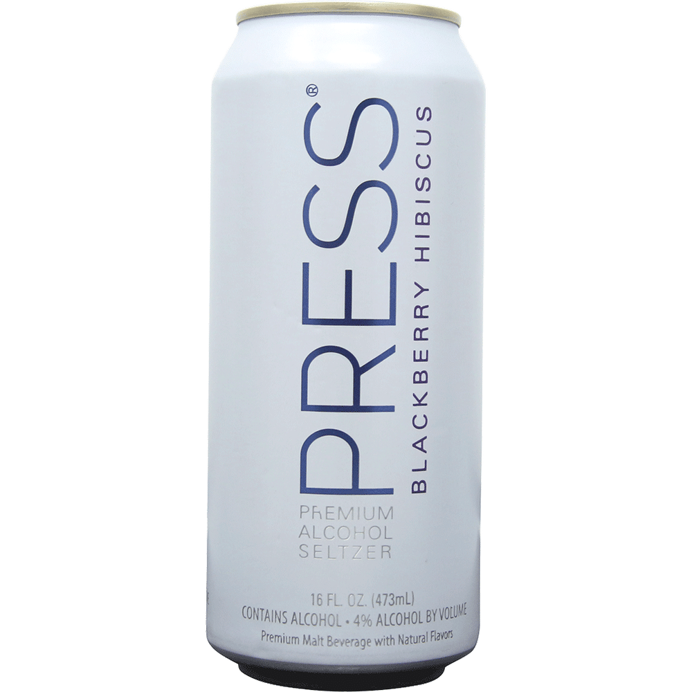 Press Premium Alcohol Seltzer Blackberry Hibiscus Total Wine & More