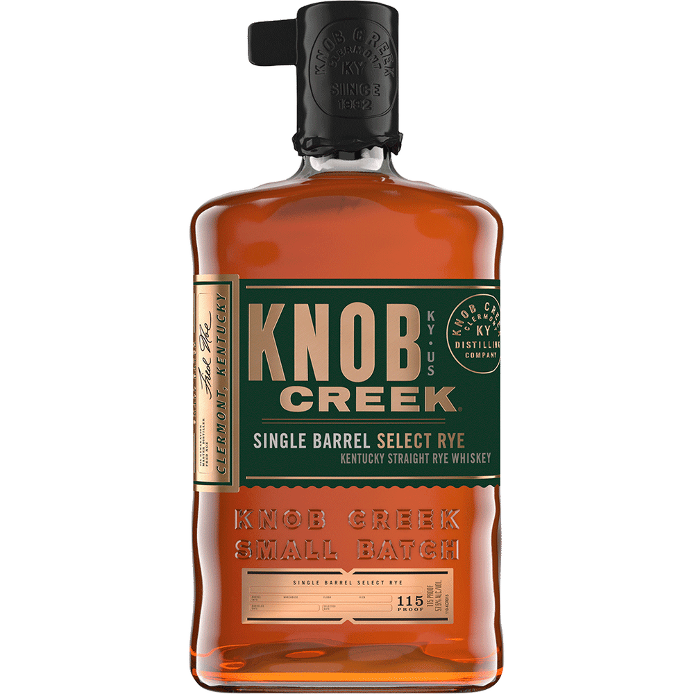 Knob Creek 115 Proof Rye Single Barrel Select Total Wine & More