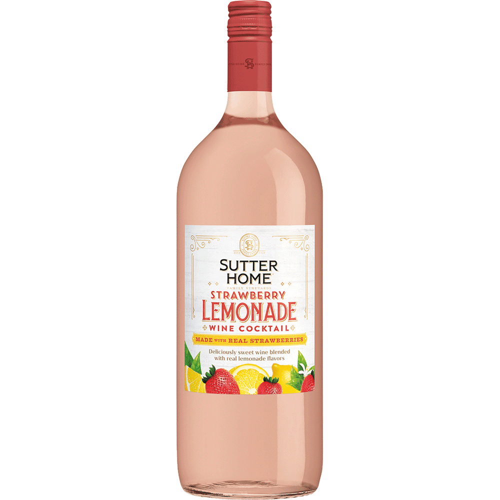 Sutter Home Strawberry Lemonade Wine Cocktail Total Wine & More