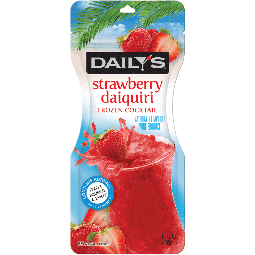 Dailys Pouches Strawberry 10oz