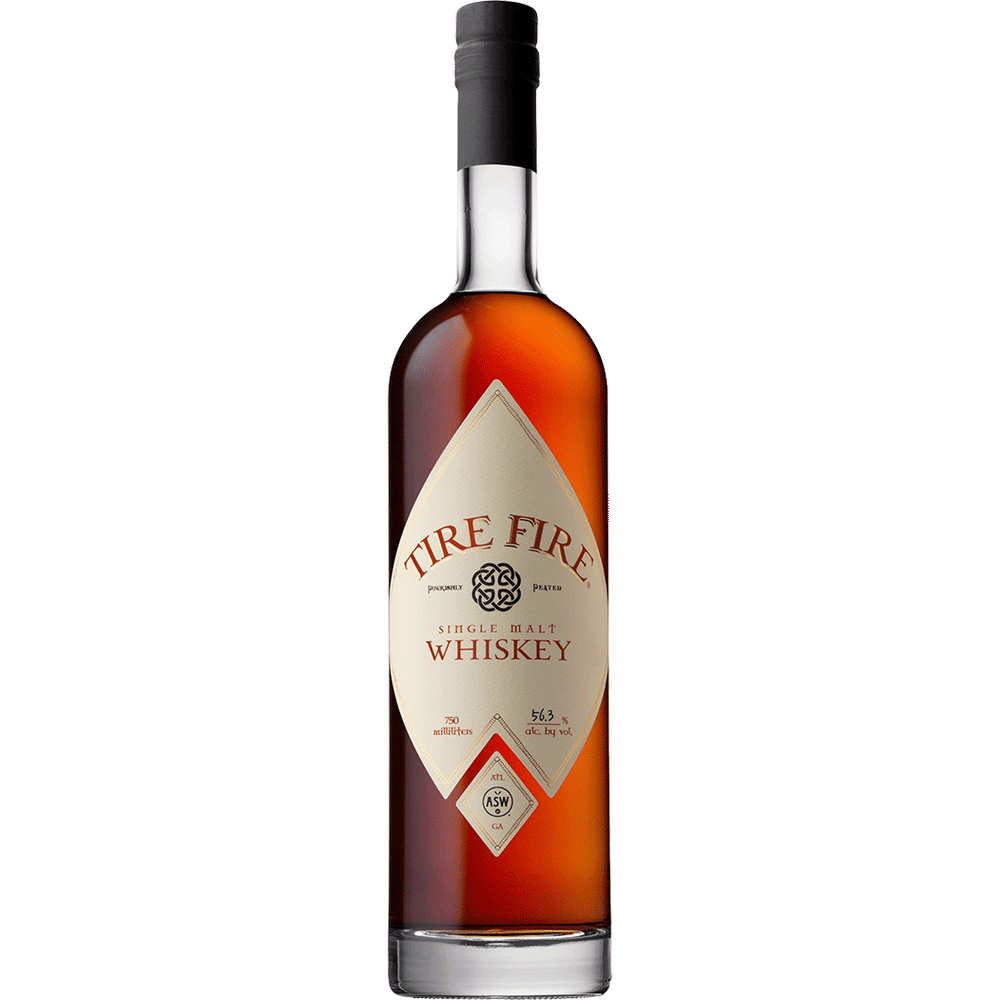 ASW Tire Fire Cask Strength Whiskey 750ml