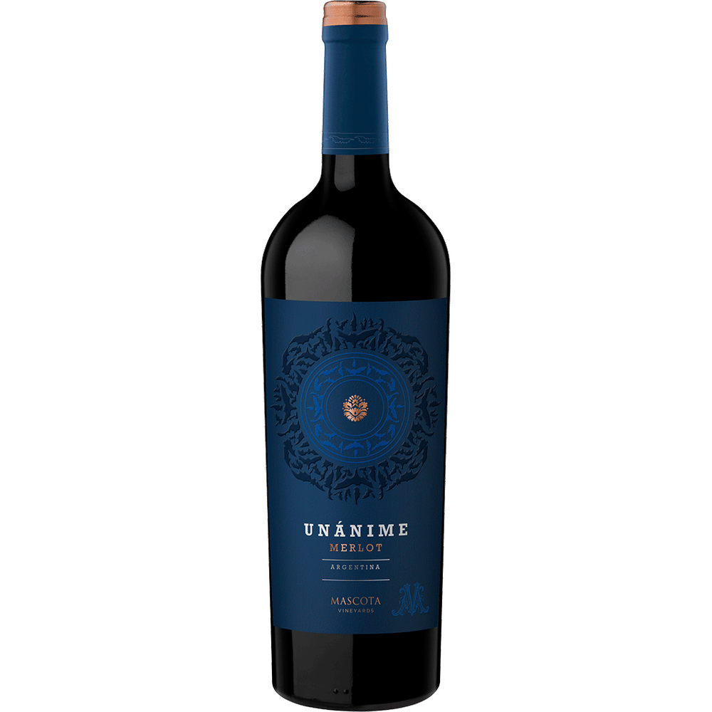 Mascota Vineyards Unanime Merlot, 2018 750ml
