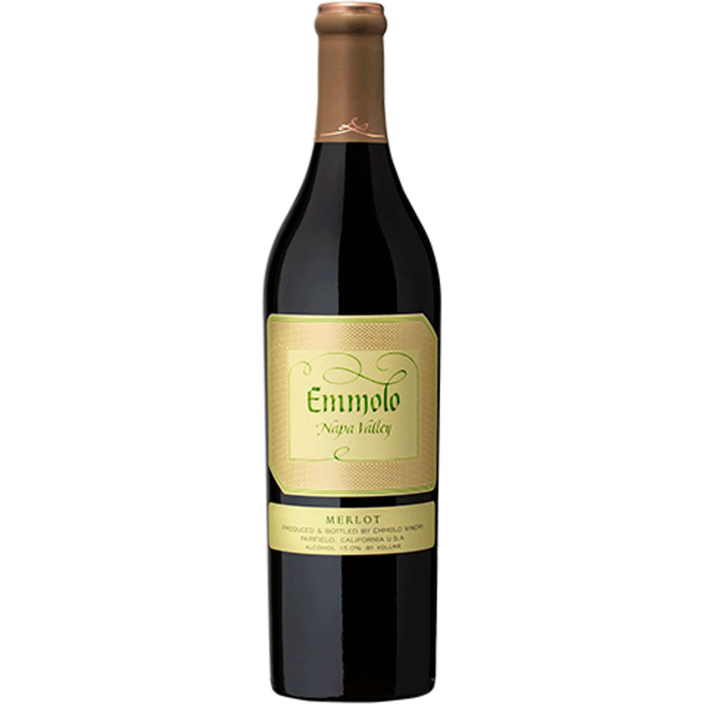 Emmolo Merlot Napa, 2021 750ml