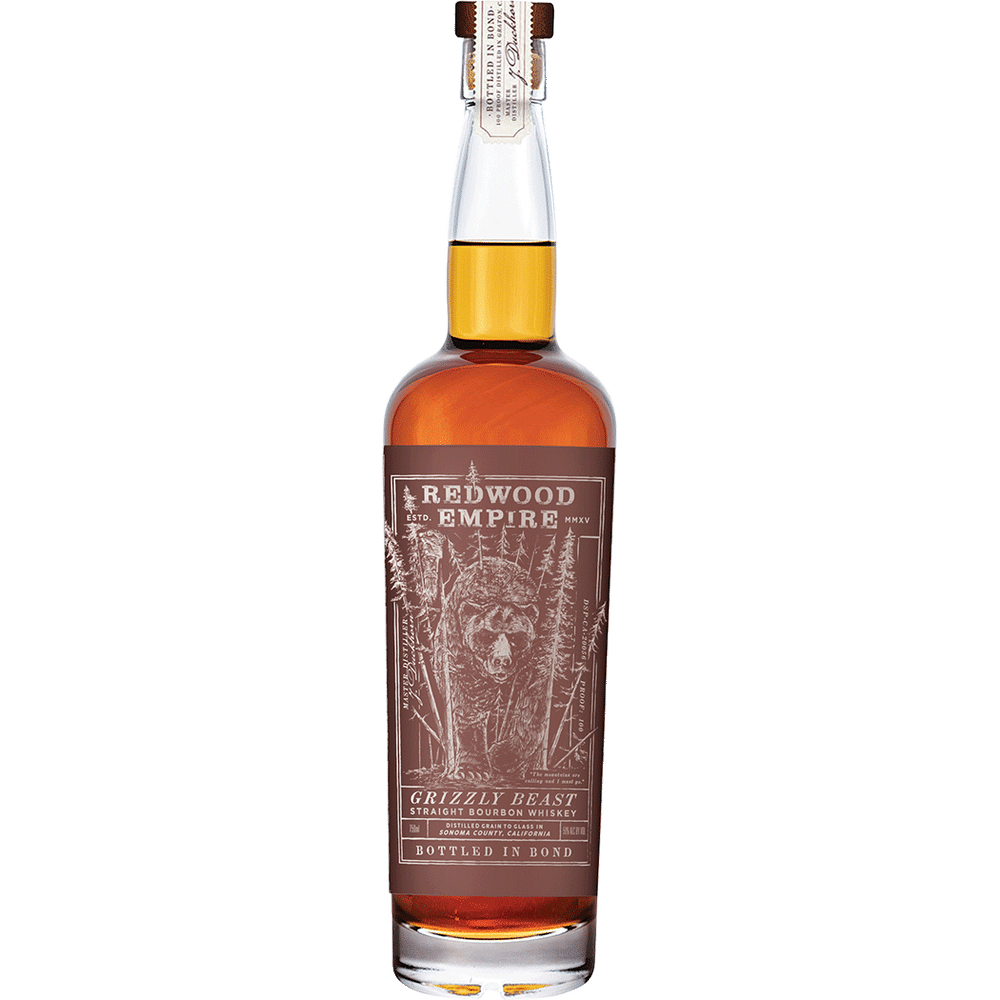 Redwood Empire Grizzly Beast Bottled-in-Bond Straight Bourbon 750ml