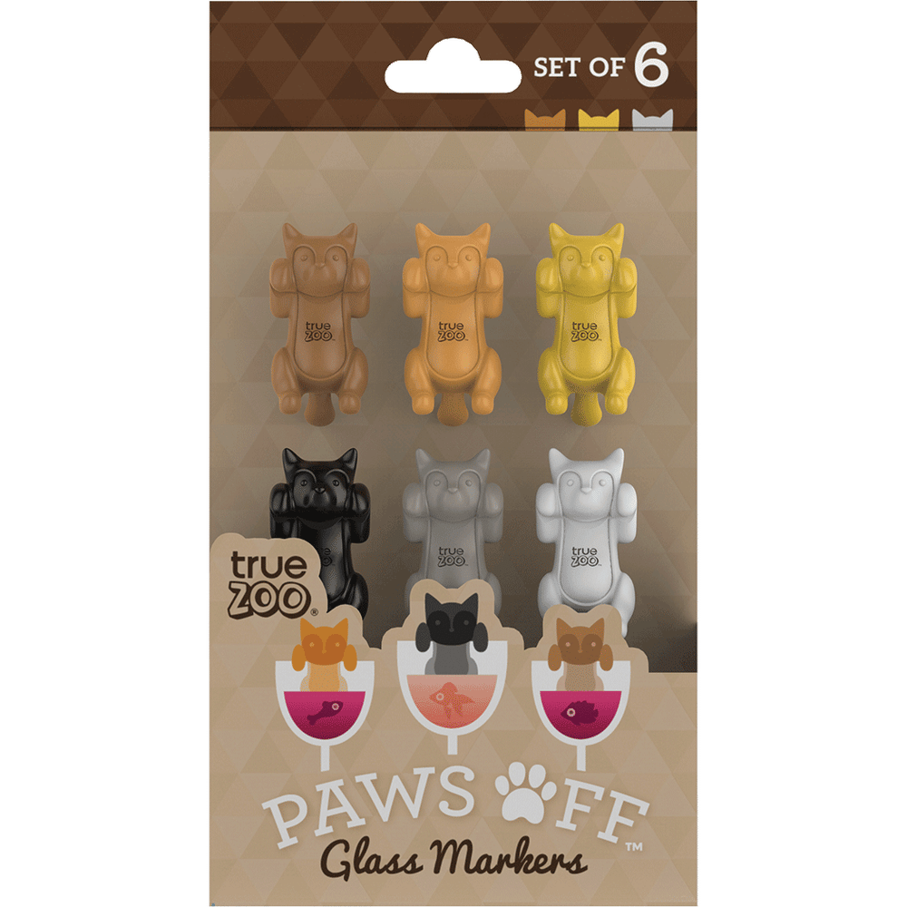 True - Paws Off Glass Markers 