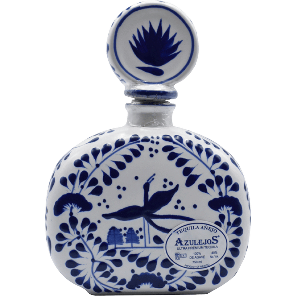 Azulejos Anejo Talavera Tequila 750ml