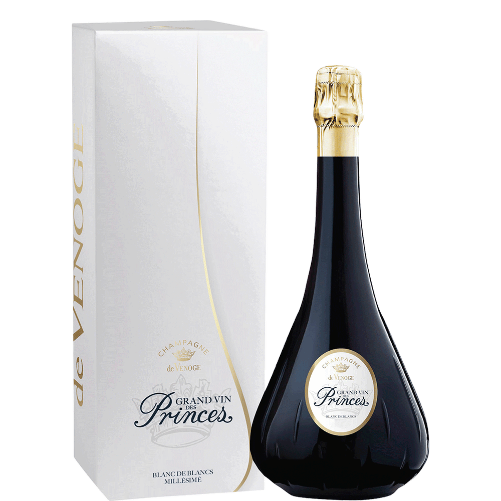De Venoge Grand Vin des Princes Blanc de Blancs Champagne, 2014 750ml