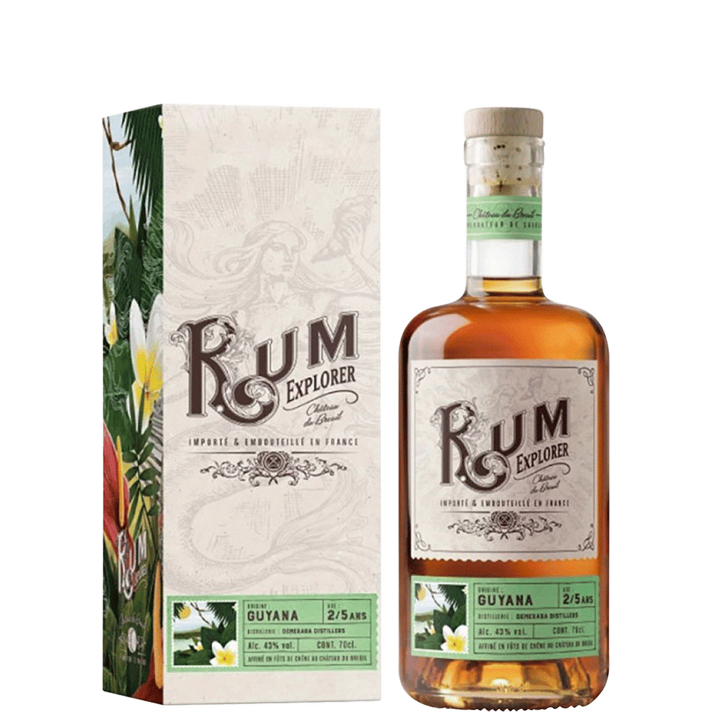 Rum Explorer Guyana 2 Year Rum 700ml Bottle