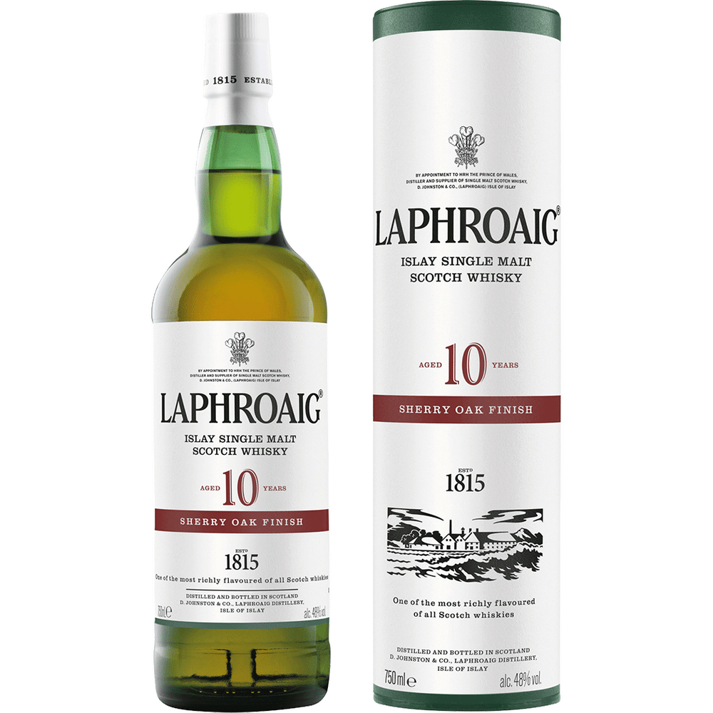 Laphroaig 10 Year Sherry Oak Scotch Whisky | Total Wine & More